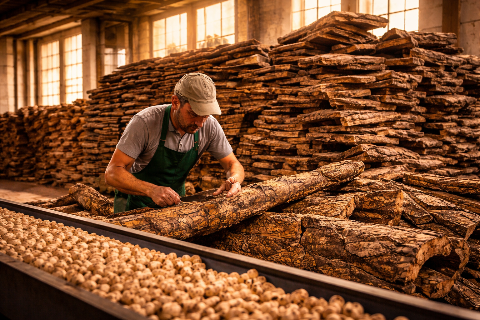 Évora: Knochenkapelle und Korkfabrik Erlebnis