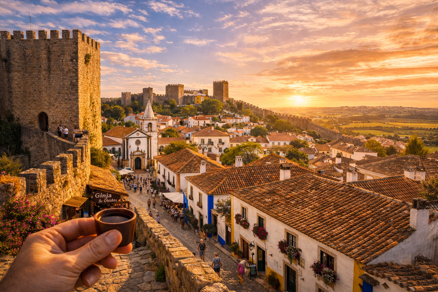 Լիսաբոնից Դեպի Օբիդոշ Կեսօրյա Շրջաայց-Տուր 